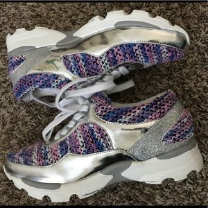 Jeffrey Campbell 1 inch Platform Shoe Sneaker 8.5